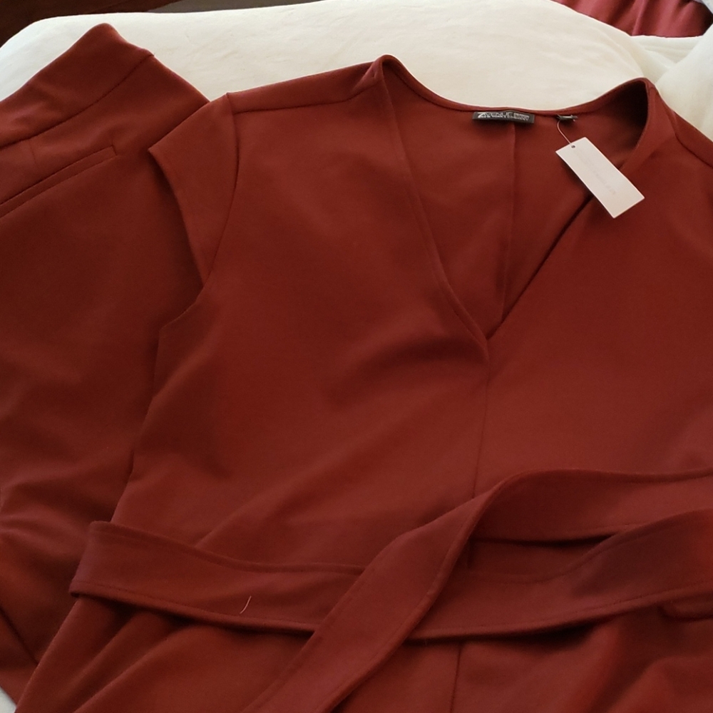 Pants and matching top set